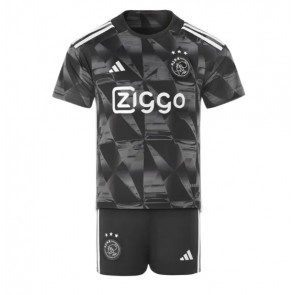 Ajax Koszulka Trzecich Dziecięca 2023-24 Krótki Rękaw (+ Krótkie spodenki)